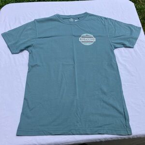 Blue-Green Short Sleeve Crew Tee Rodanthe NC -NWT -Small